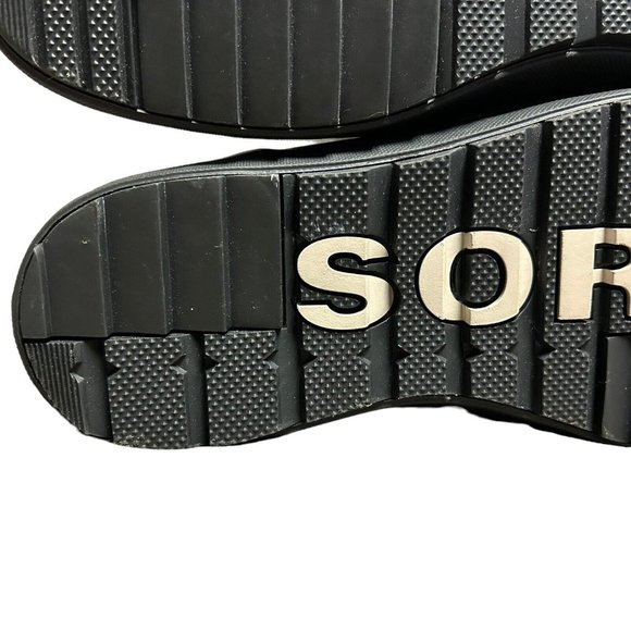 Sorel Cheyanne Metro Hi Lace Suede Leather Quarry Gray Waterproof Boots Mens 9.5 - Picture 16 of 16